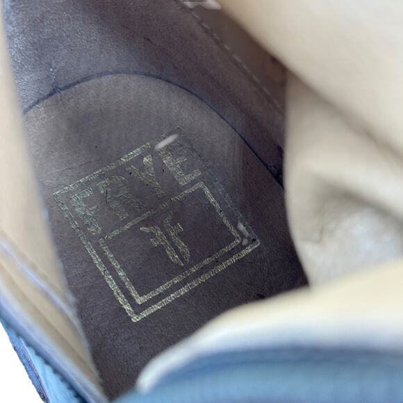 Frye Jayden Tall Button Boots Women's SZ 9 Brown Boho Casual Equestrian Western - Picture 13 of 13